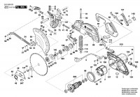 Bosch 3 601 M29 020 GCM 10 MX Slide Mitre Saw Spare Parts